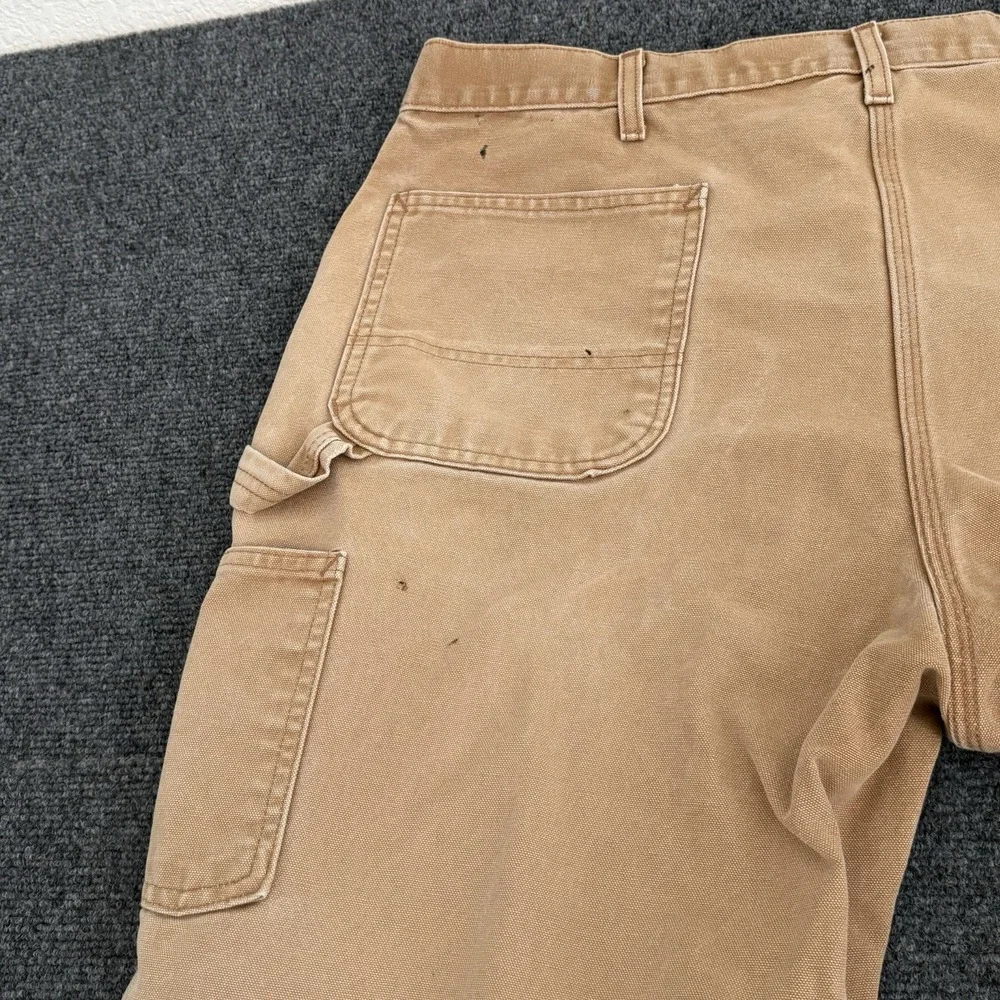 Vintage Carhartt Pants Mens 40x32 (38x31) Brown B11-BRN Carpenter Union Made USA